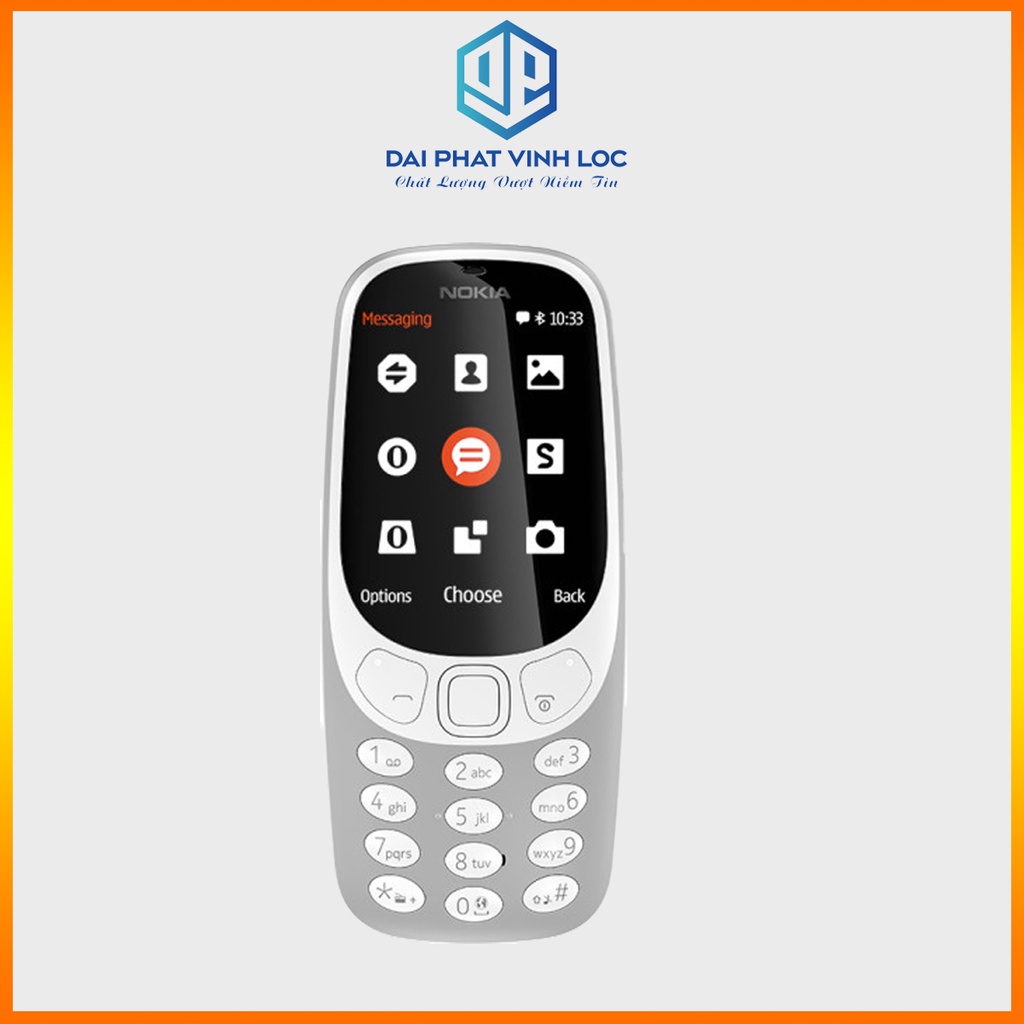 Điện thoại nokia 3310 cổ (2017) chính hãng giá rẻ bền đẹp pin trâu đủ dùng cho nhu cầu cơ bản màu trắng chạy mượt mà | BigBuy360 - bigbuy360.vn