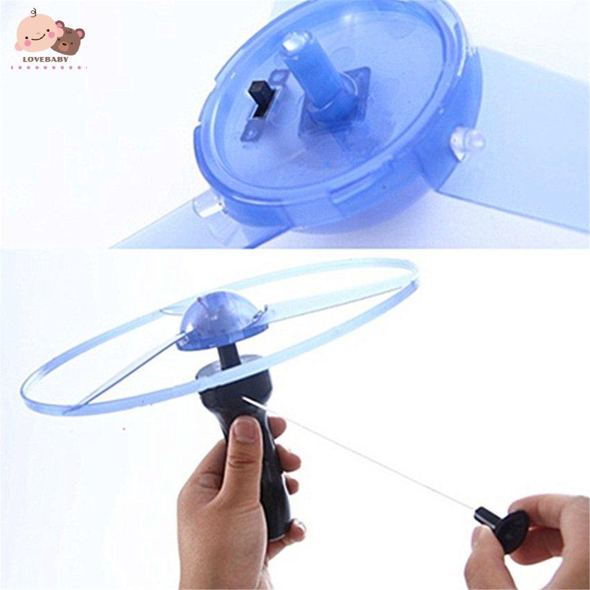 Đồ chơi đĩa bay UFO có đèn LED vui nhộn cho trẻ em