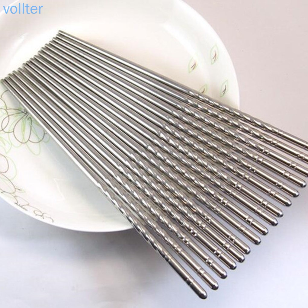 Đôi đũa chống trượt bằng thép không gỉ