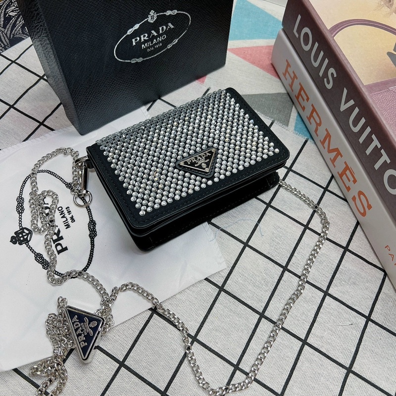 ☄️Hot☄️Túi Prada Bling Super