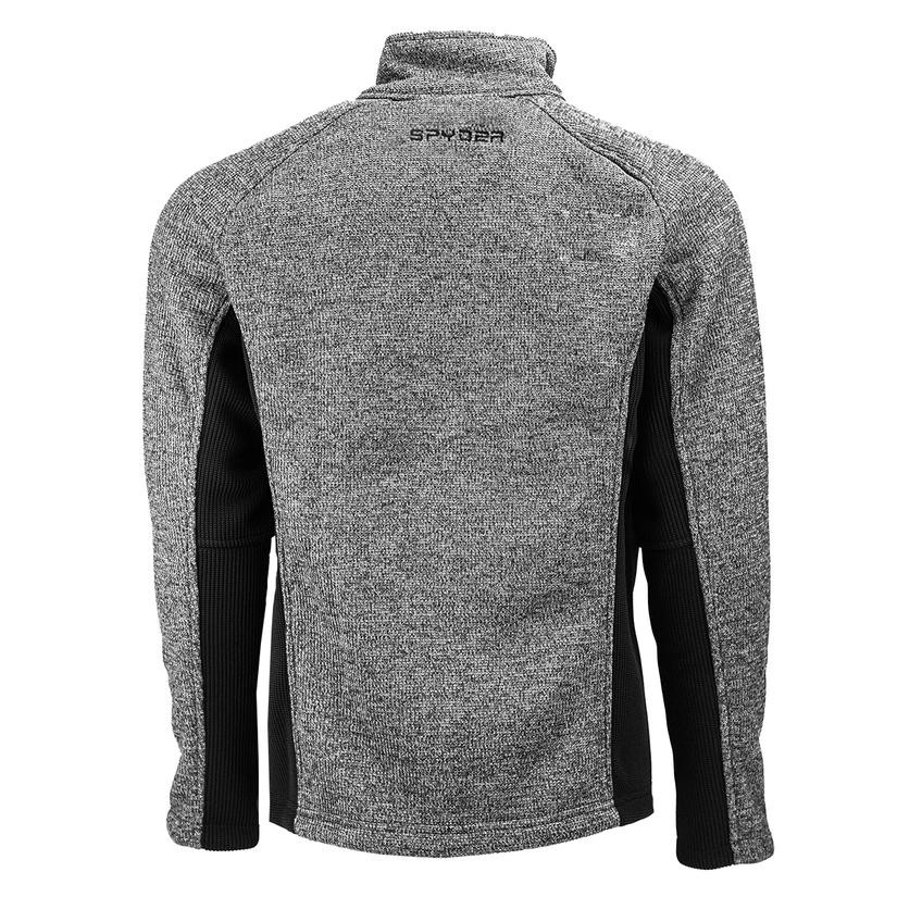 Áo Sweater Nam Spyder 1/3 Zip Màu Xám Chính Hãng 100% - GU Shop