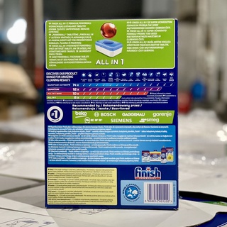 Viên rửa bát Finish All-in-1 100 viên/ hộp