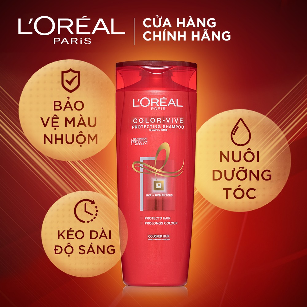 Dầu Gội Cho Tóc Nhuộm L'Oreal Paris Elseve Color Protect Shampoo