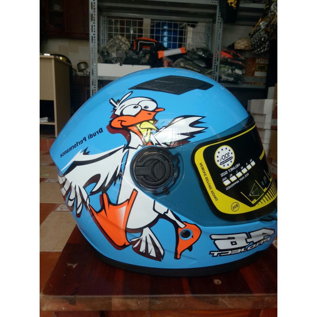 Mũ Bảo Hiểm Fullface Asia chính hãng [Xả hàng]