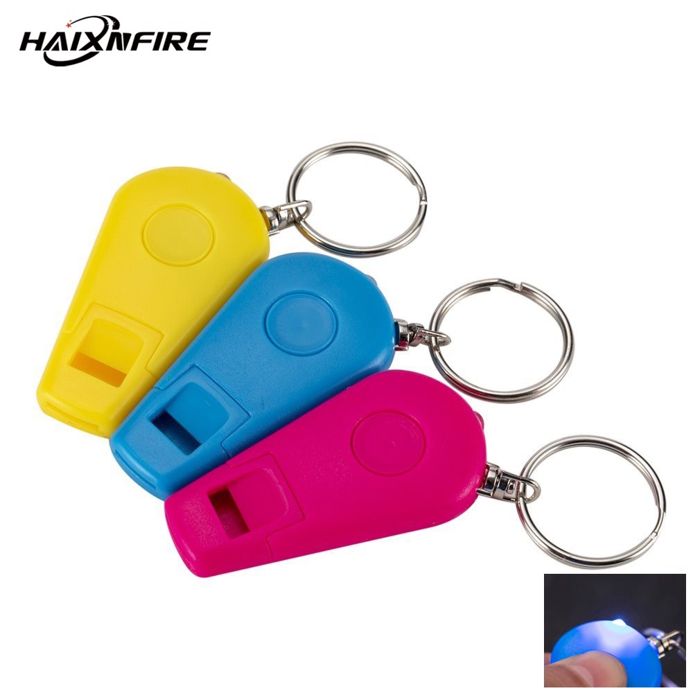 HaixnFire Còi móc khóa mini có đèn pin cho huấn luyện viên