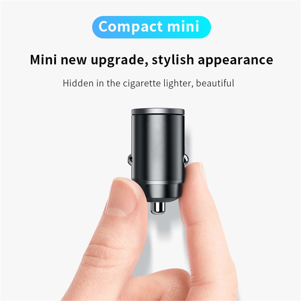 Tẩu Sạc Nhanh 4.0 3.0 Trên Xe Hơi Cho Ip Huawei Xiaomi Samsung PD 3.0