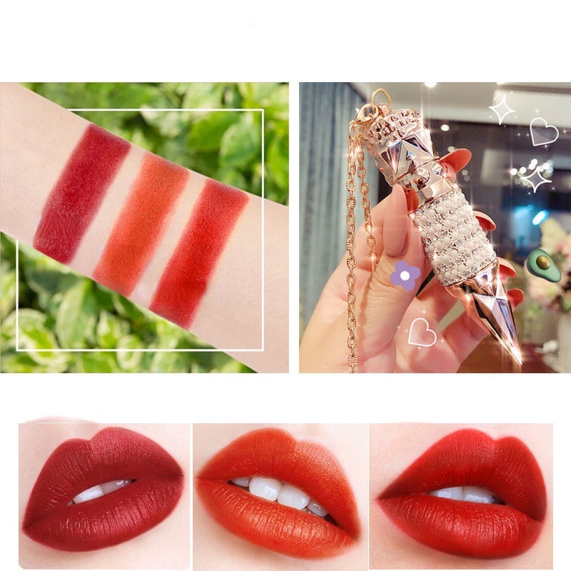 Son Lì Ba Màu Chống Thấm Nước Thương Hiệu Dakifen