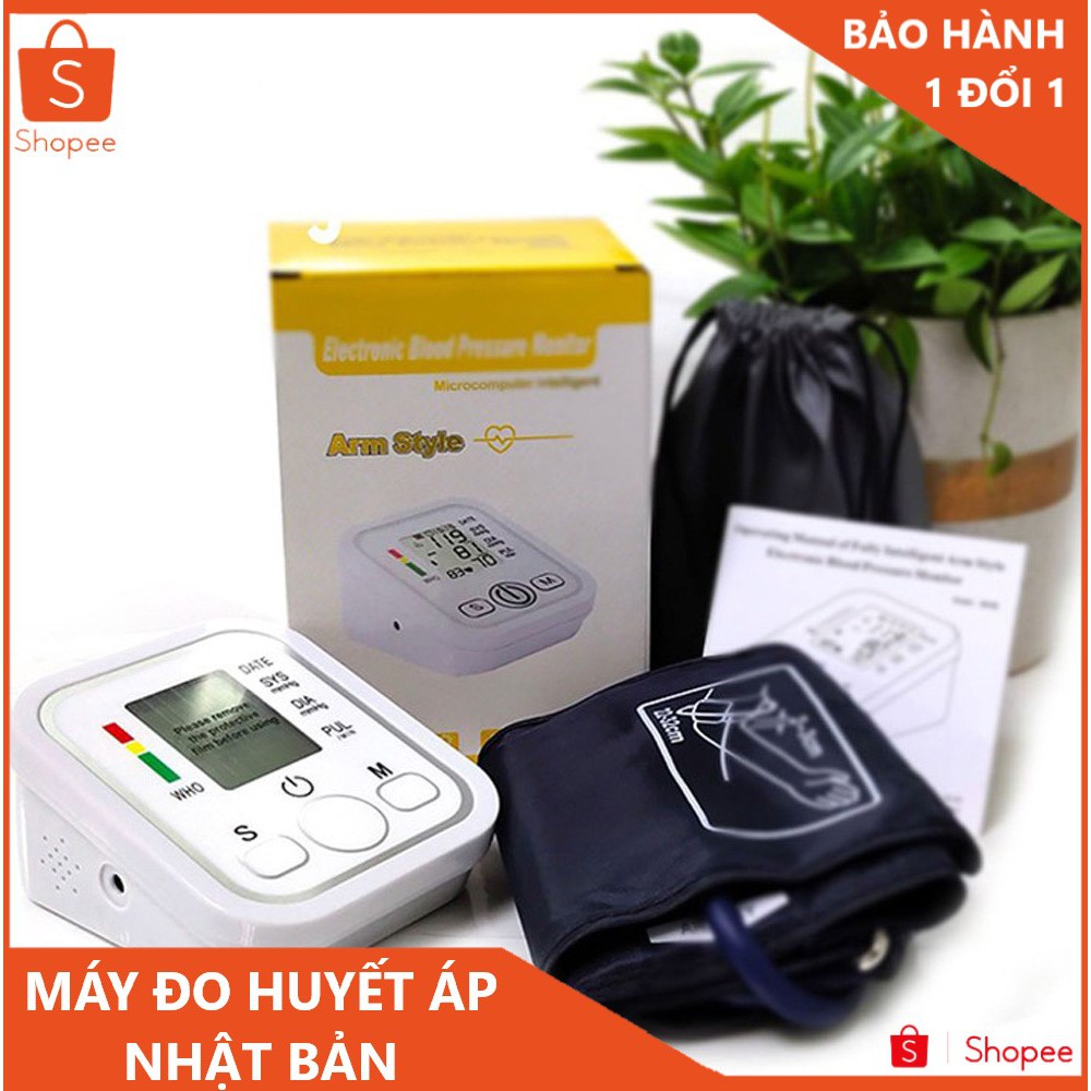 Máy đo huyết áp điện tử bắp tay FUSAKA ZK-B02 thương hiệu nhật bản máy đo huyết áp nhật bản Bảo hành 3 năm