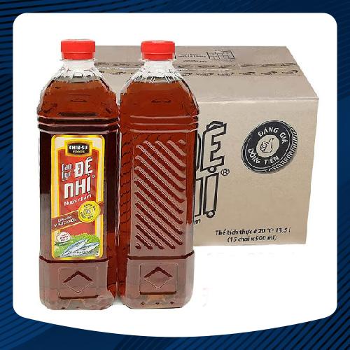 [Giá hủy diệt] Thùng 15 Chai Nước Mắm Đệ Nhị 900ml