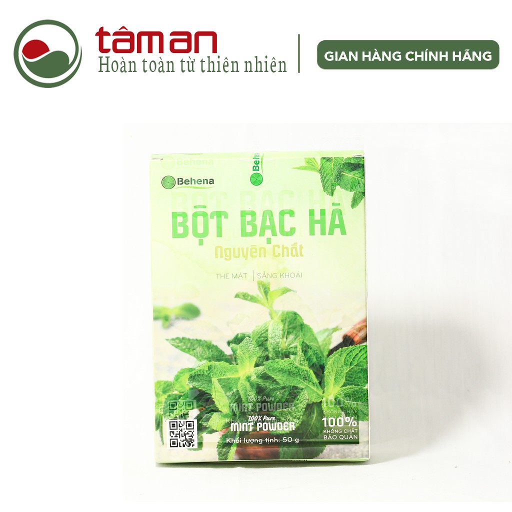 Bột bạc hà nguyên chất - The mát, làm đẹp da