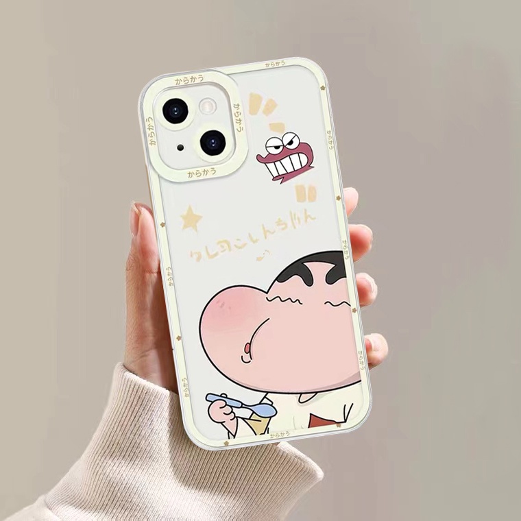 Ốp Điện Thoại Silicon Tpu Mềm Trong Suốt In Hình Hoạt Hình Cho Iphone 11 12 13 Pro Max Xr X Xs Max 6 6s 7 8 plus