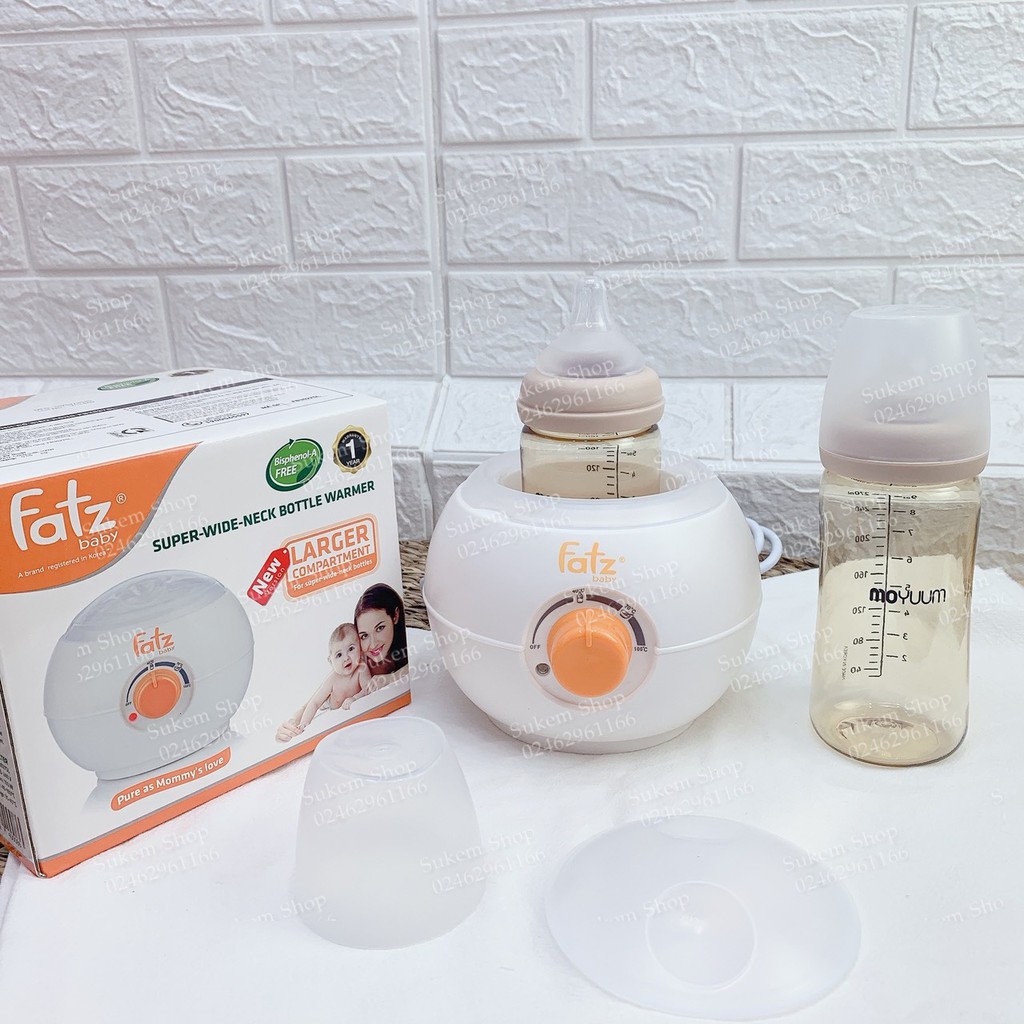 Máy Hâm Sữa Cho Bình Cổ Rộng Fatz Baby sk12