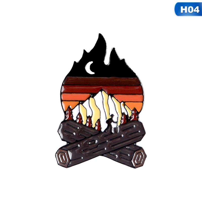 Ghim cài áo nhiều họa tiết xinh xắn sáng tạo cho nữ