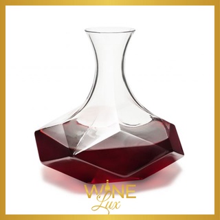 Bình thủy tinh pha lê Decanter Faceted cho vang của Viski