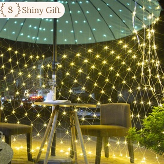 Đèn rèm led lưới cá vàng, đủ màu