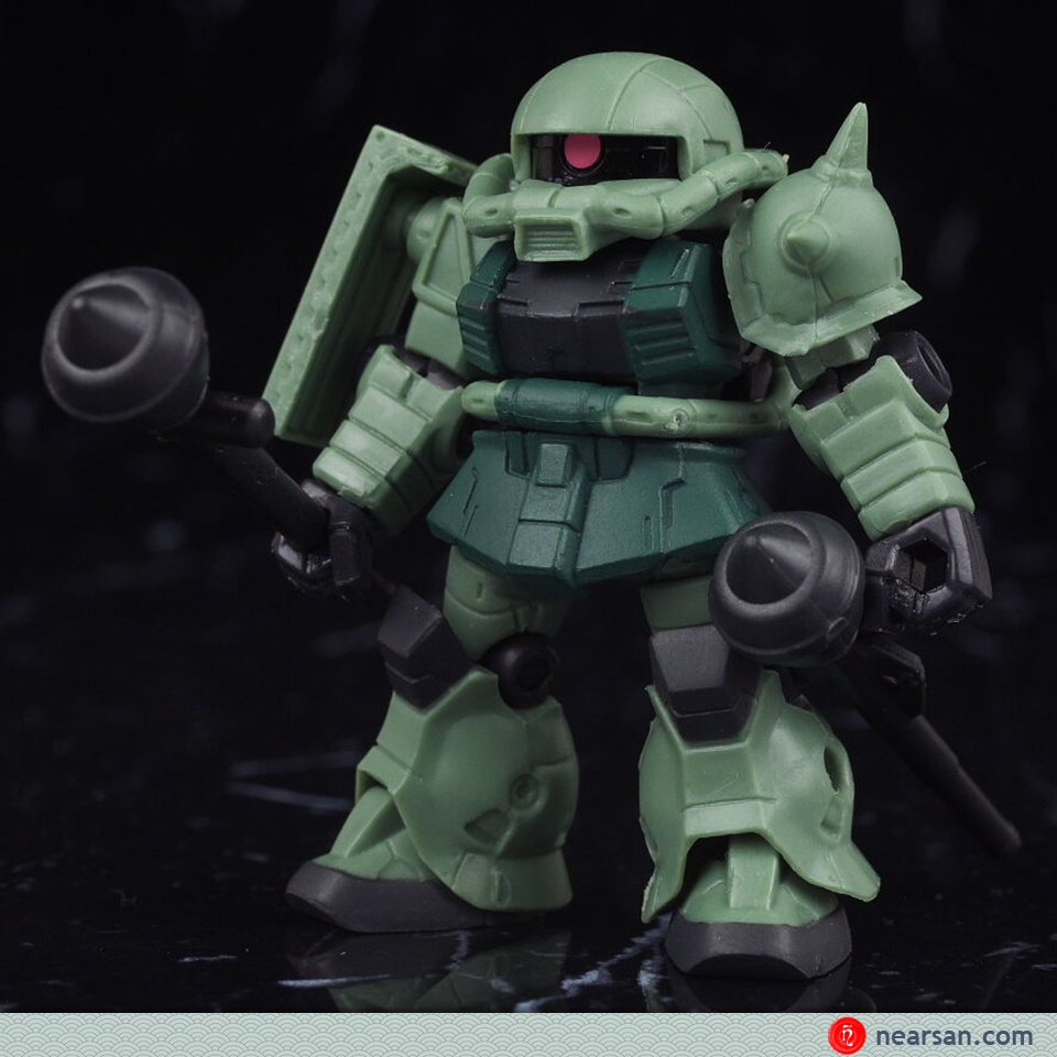 Gundam zaku ii mobile suit ensemble 01 bandai mse 1