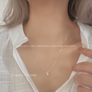 Dây chuyền bạc nữ 925, dây chuyền mì đá