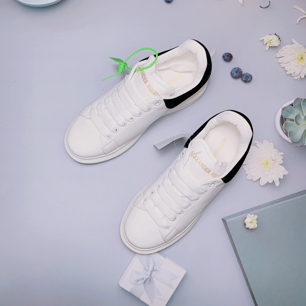 🔥FREE SHIP-HÀNG QUẢNG CHÂU  🔥Giày thể thao sneaker🔥 MCQ gót nhung đen full box | BigBuy360 - bigbuy360.vn