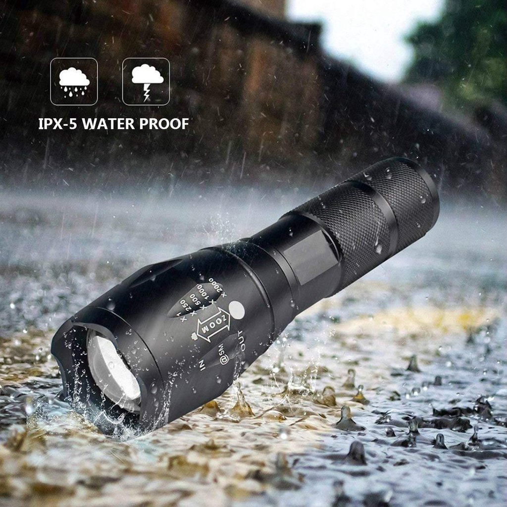 Đèn Pin Chiếu Sáng T6 Cao Cấp Chống Thấm Nước Tốt