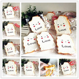 Đồ Chơi Bóp Tay Hình Lát Bánh Mì Mềm Dẻo Chậm Tăng Giúp Thư Giãn