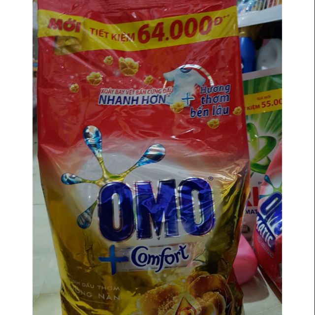 BỘT GIẶT OMO TINH DẦU THƠM VÀNG 5.5kg