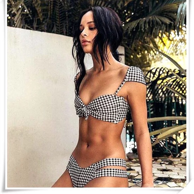 SALE SỐC BIKINI 2 MẢNH KẺ CARO #99K