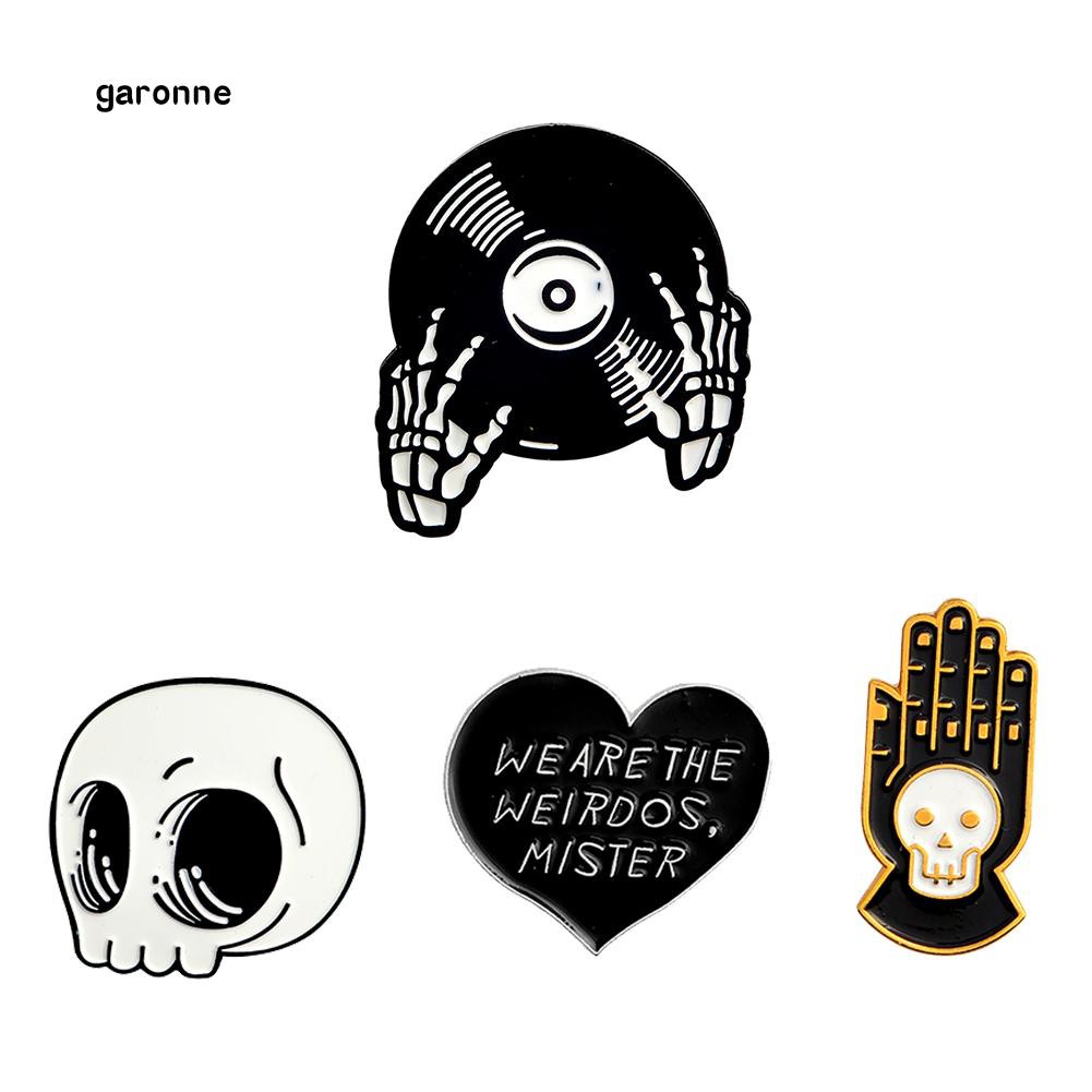 Ghim cài áo tạo hình nhiều kiểu theo phong cách Halloween độc đáo cá tính