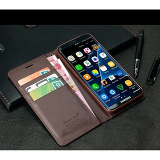 Bao da điện thoại dạng ví có ngăn đựng thẻ cho Oppo F5 F7 F9 R17