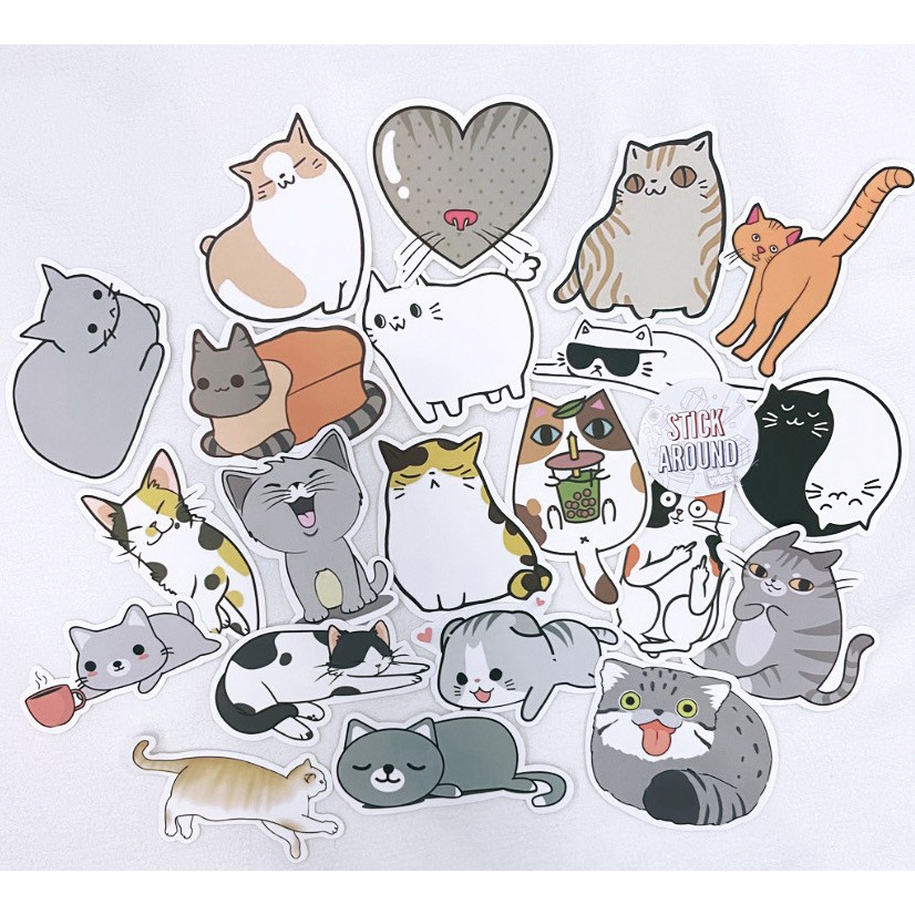 Sticker Dễ Thương Dán Trang  Trí Mọi Vật Dụng