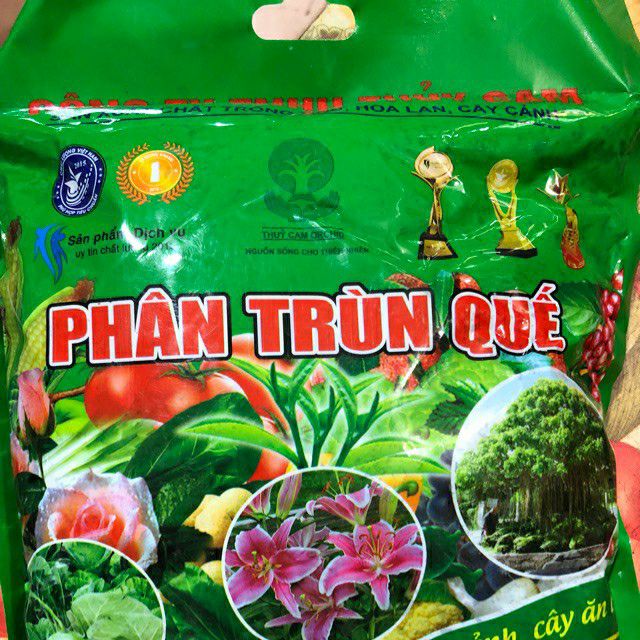 Phân Trùn Quế Thủy Cam 5kg-  Dùng chăm sóc rau sạch,hoa,cây cảnh,cây ăn quả