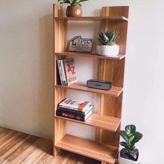 Kệ gỗ góc tường