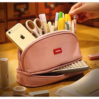  Hộp bút vải đa năng ANGOO  dáng chiếc thuyền  