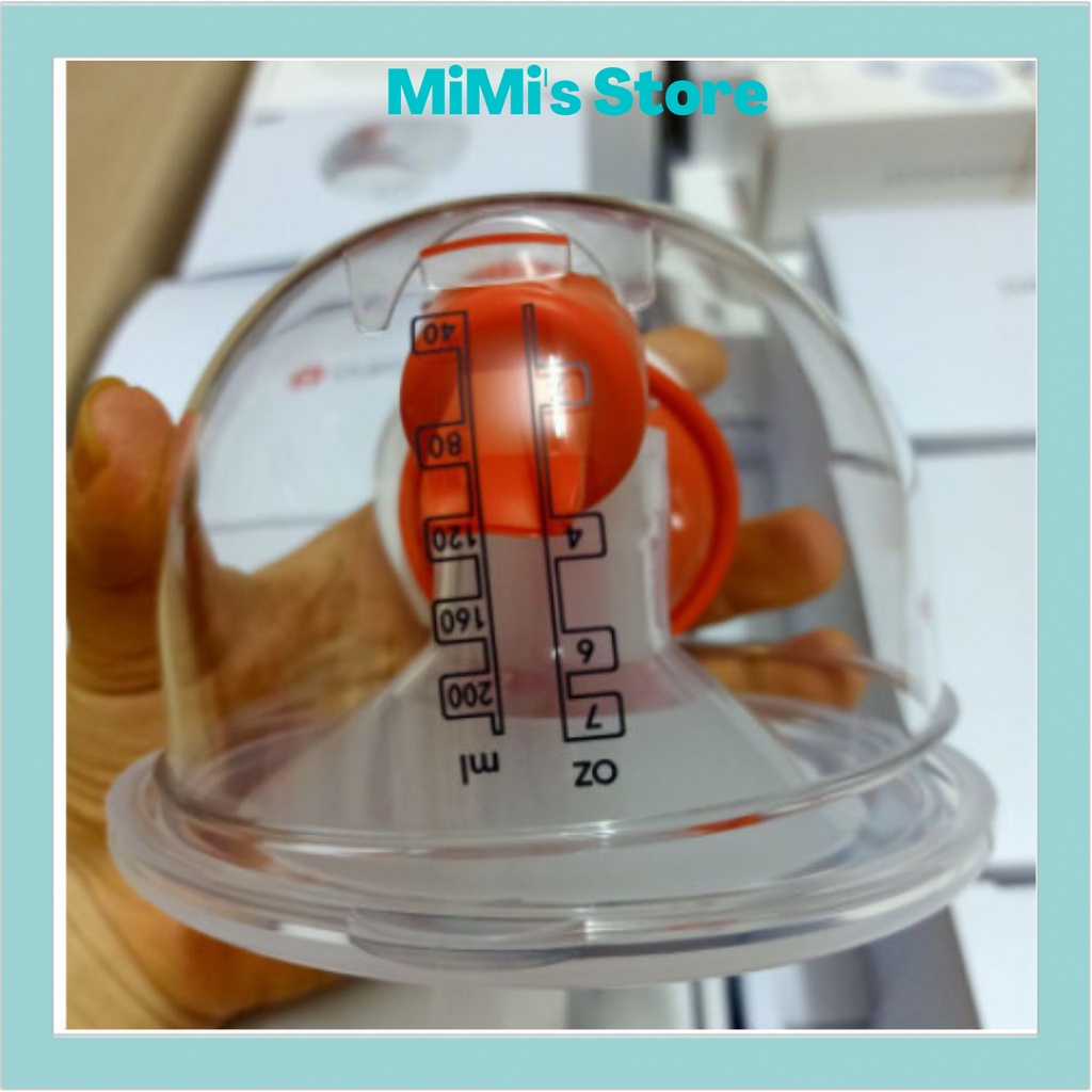 Cup Imani Nhựa Trong Cao Cấp Titan, Phiễu Hút Silicon mền êm ái (Mẫu Mới)