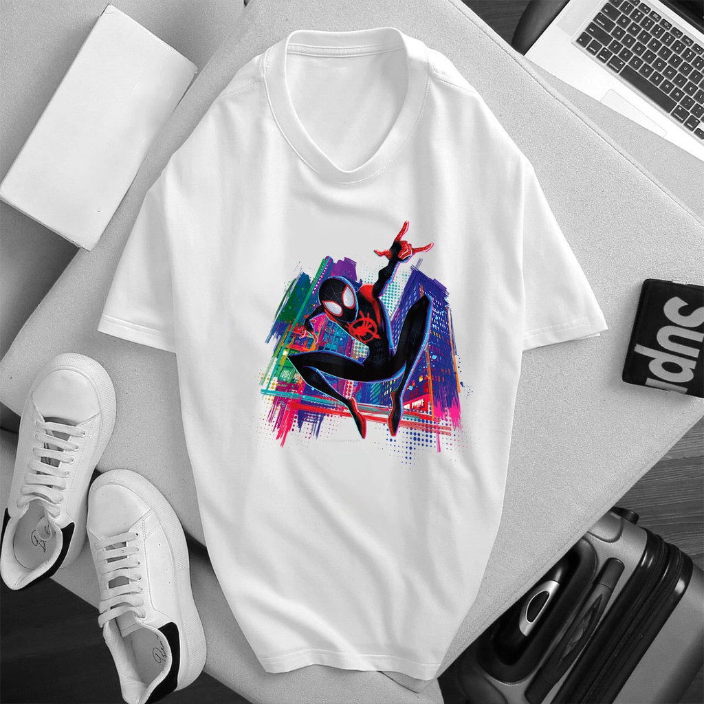 ÁO THUN FORM RỘNG MARVEL NGƯỜI NHỆN SPIDER MAN IN HÌNH KHÔNG AI CÓ GIÁ RẺ CỰC SHOCK CÓ SIZE TRẺ EM - 28