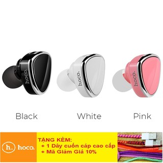 Tai Nghe Không Dây 💎FREESHIP💎Tai Nghe Bluetooth Mini HOCO E7 Plus  - BH Chính Hãng 12 Tháng