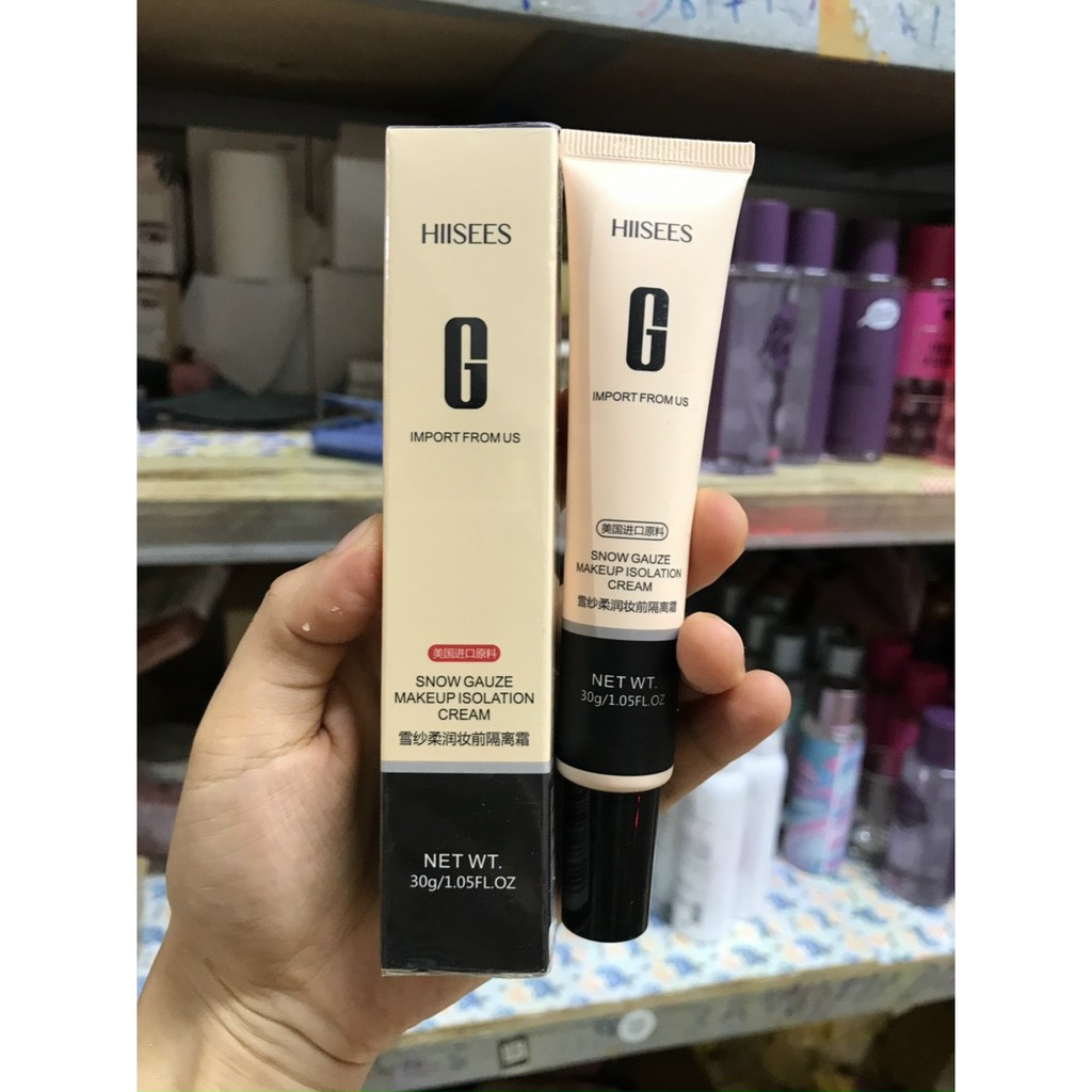 Kem nền khuyết điểm [FRESSHIP] Kem che khuyết điểm Hiisees G dành cho nữ làm đều màu da, che phủ tốt - TOTODA | BigBuy360 - bigbuy360.vn