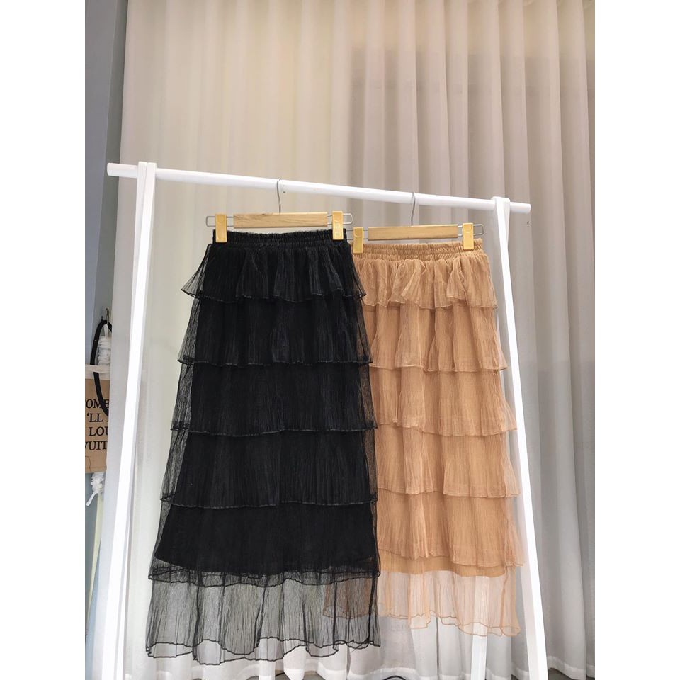 Chân váy  maxi nhiều tầng mã 612(kèm video,ảnh thật) | BigBuy360 - bigbuy360.vn