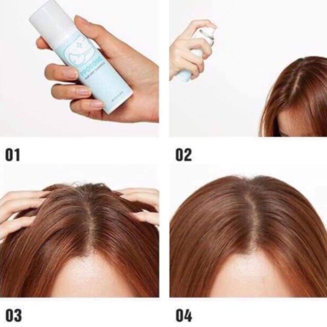 Dầu gội khô Missha PPOSONG Hair Dry Shampoo