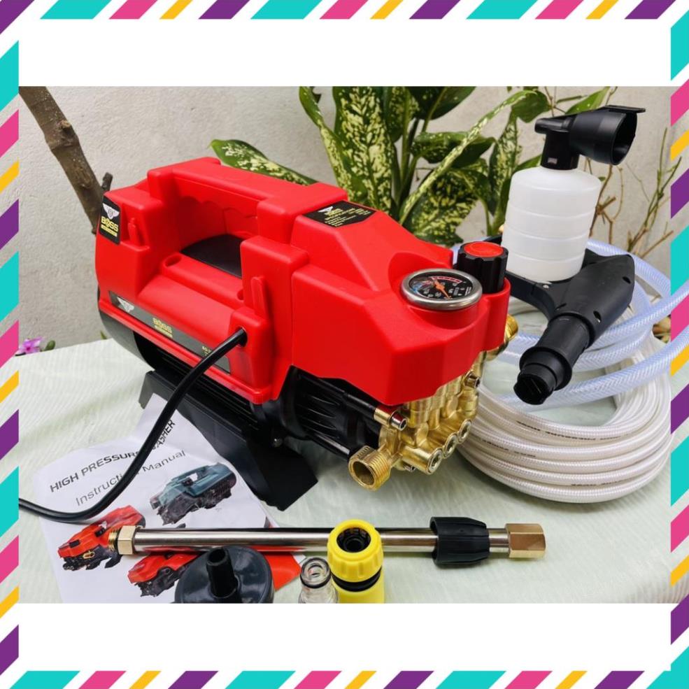 Máy Rửa Xe Boss Japan | Model Bo-3500 | Công Suất 3500W | Lõi Đồng 100% | Siêu Bền Bỉ  . .