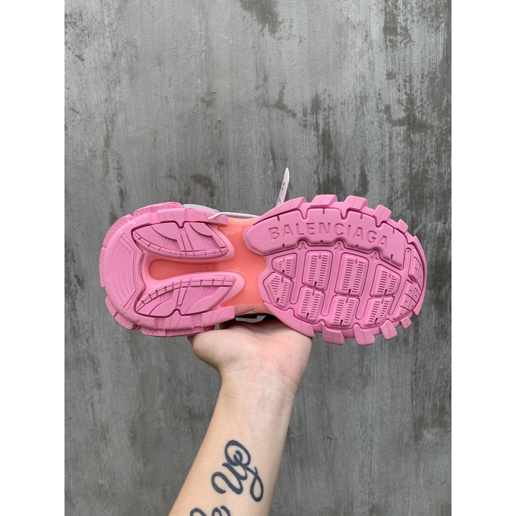 Giày Thể Thao Nam Nữ Sneaker Track 2.0 Màu Hồng