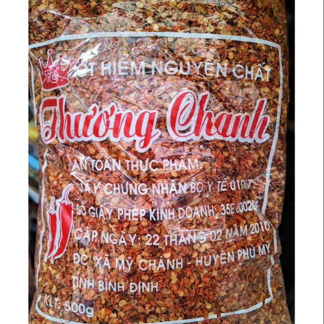 100g Ớt bột vảy khô nguyên chất