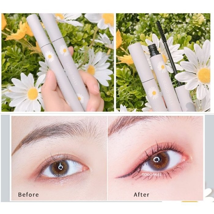 Mascara 4D Không Trôi Giúp Mi Cong Dày Tự Nhiên GOGOTALES GT187 Daisy Cúc Họa Mi [ GOGO TALES ]