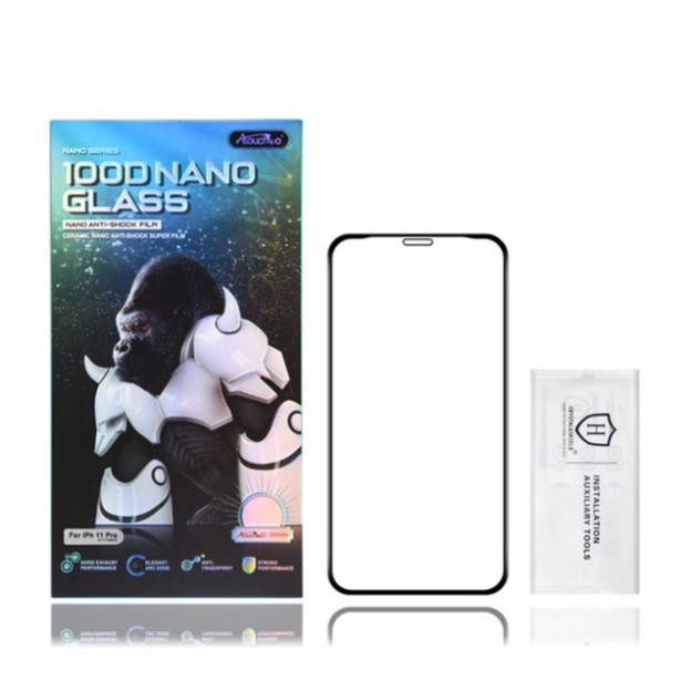 Kính cường lực Vua khỉ Gorrila chống vỡ 100 D.Phủ Ceramic NanoAnti-Shock.