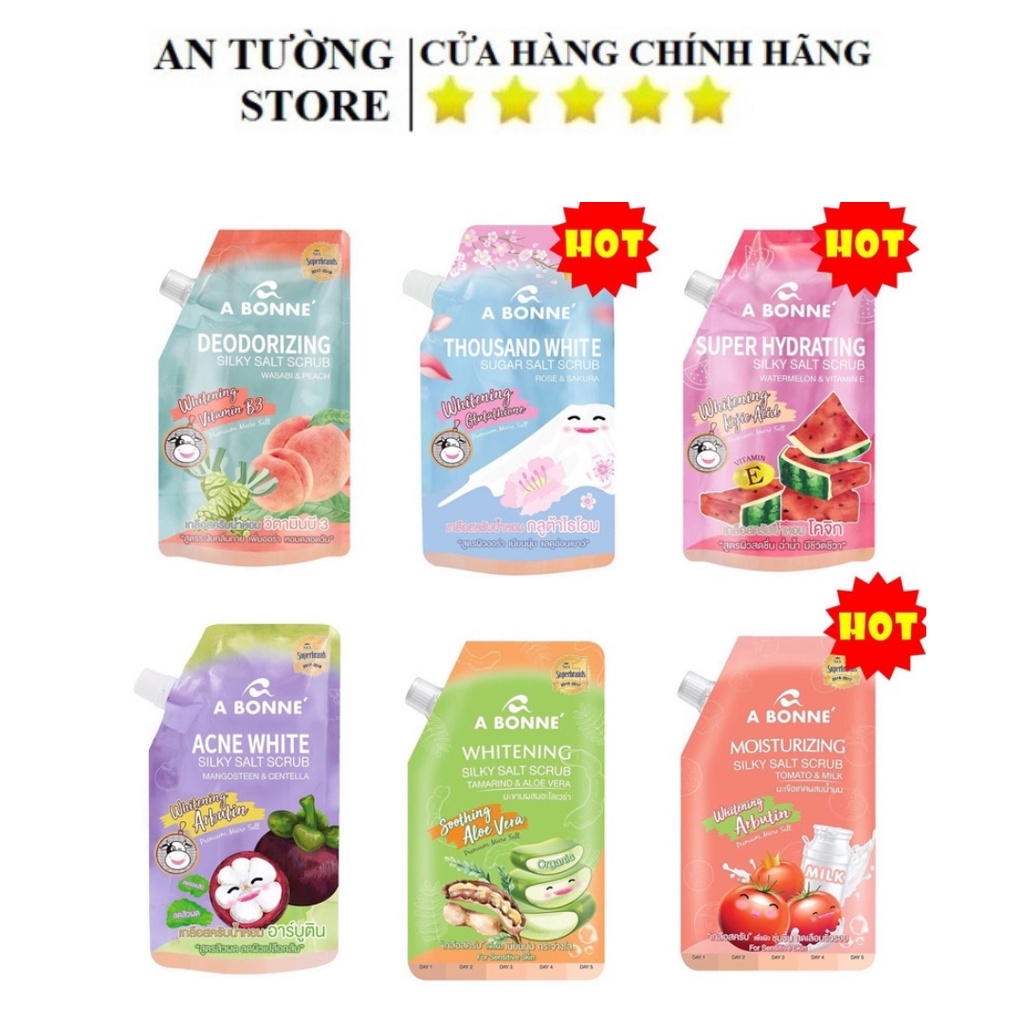 Muối Tắm Dưỡng Ẩm A Bonne' Thái Lan 350g