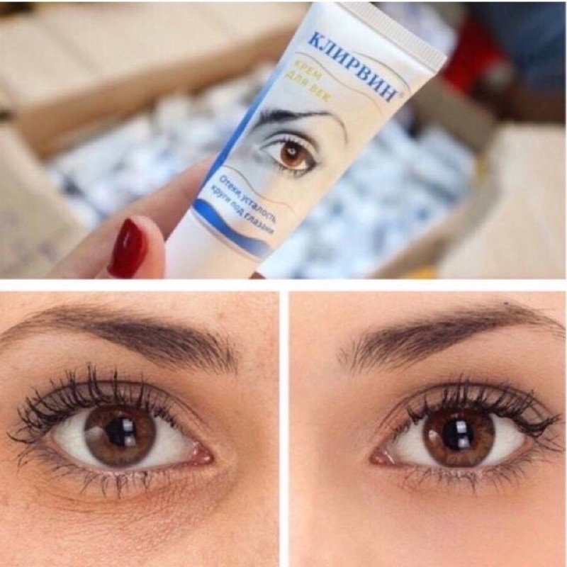 KEM DƯỠNG LOẠI BỎ QUẦNG THÂM MẮT Klirvin