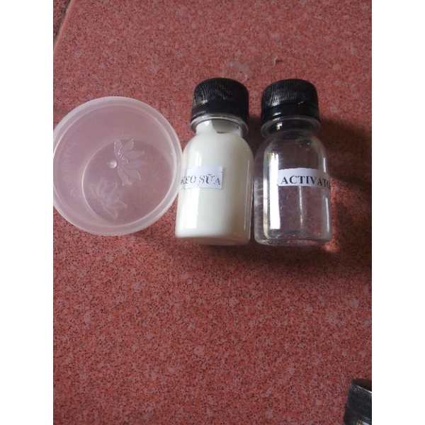 Bộ kit làm slime siêu siêu rẻ 100ml có hộp