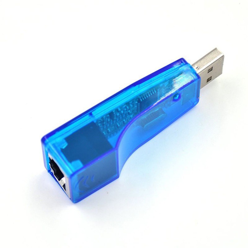 Đầu chuyển đổi cáp cổng USB 2.0 sang LAN RJ45 Ethernet mạng LAN cho máy tính bàn 10 / 100Mbps