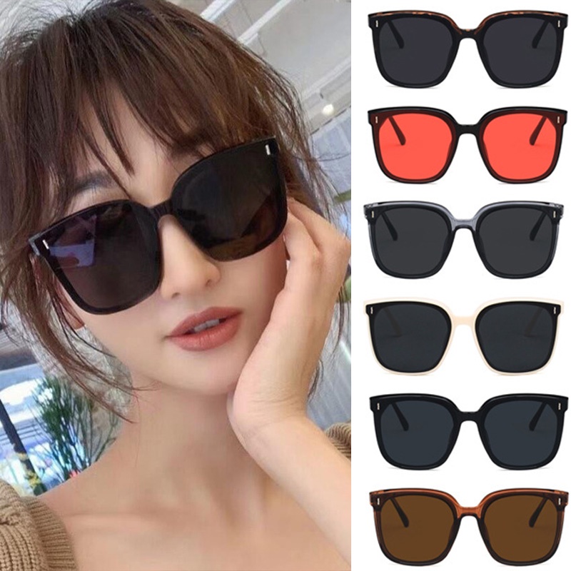 Kính râm gọng vuông hợp thời trang chống ánh sáng xanh chống tia cực tím cho nữ