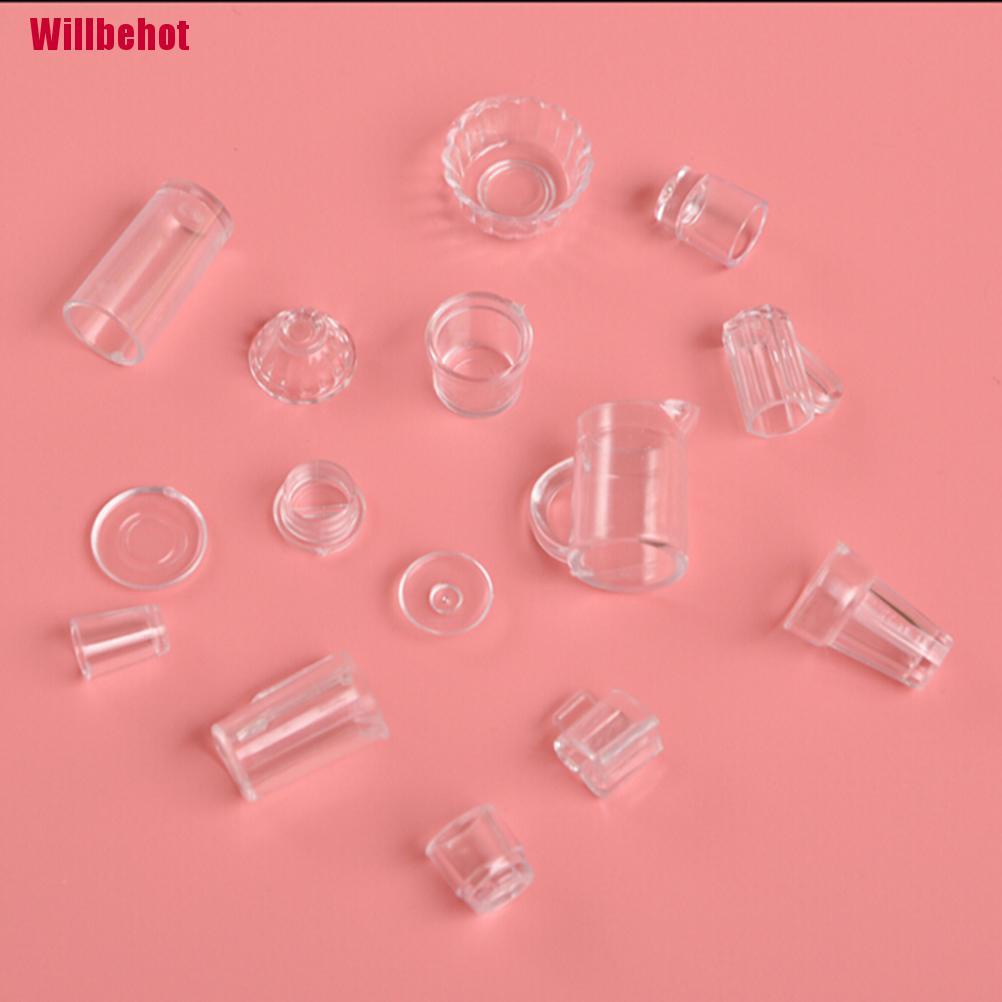 Bộ 15 Cốc mini Trong Suốt Dùng Cho Bàn Ăn