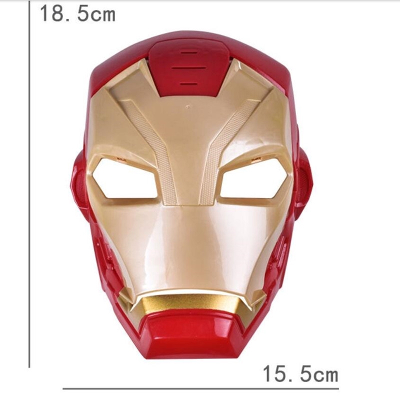 Mặt Nạ Hóa Trang Iron Man Tony Stark Marvel Avengers Cho Bé Trai